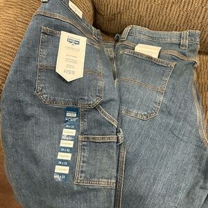 Saddlebred Men's Relaxed Fit Jeans - Blue 2 pair